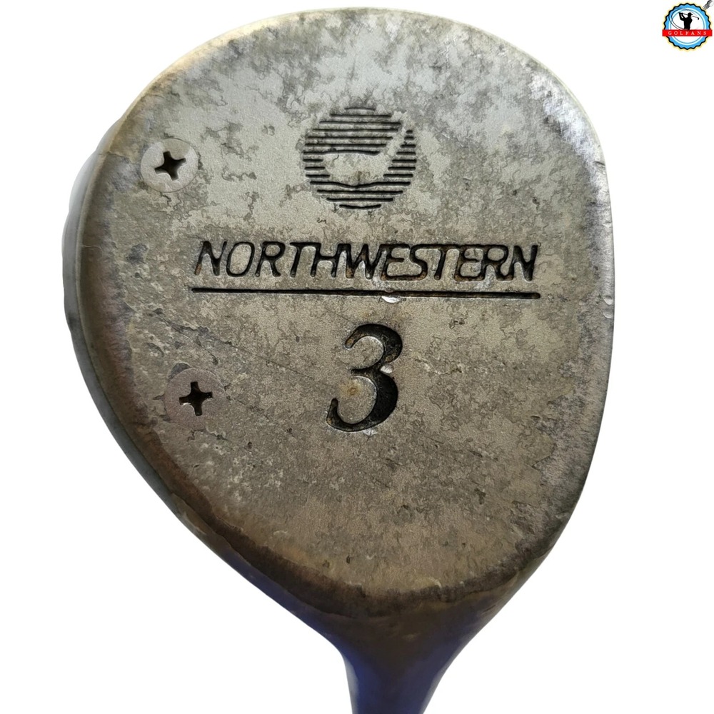 Vintage Northwestern Golf 3 Wood Right Handed Steel Shaft Flex Size 42.5 Inch